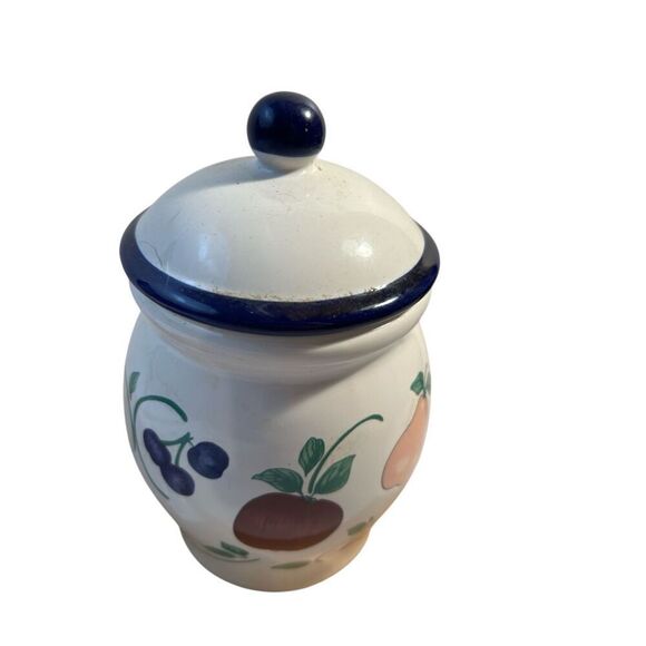 PH Princess House Orchard Medley Fruit small canister - Picture 1 of 6